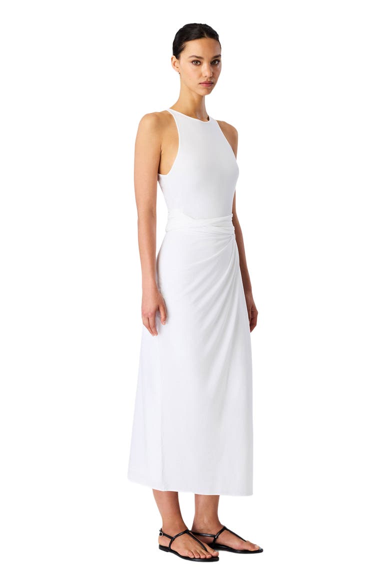 Sarong Tie Dress, Alternate, color, White