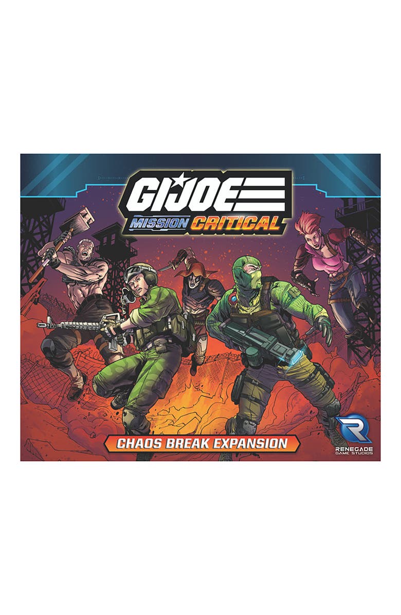 Renegade Game Studios G.I. Joe Mission Critical Chaos Break Expansion Rpg Game, Ages 14+, Alternate, color, Multicolored