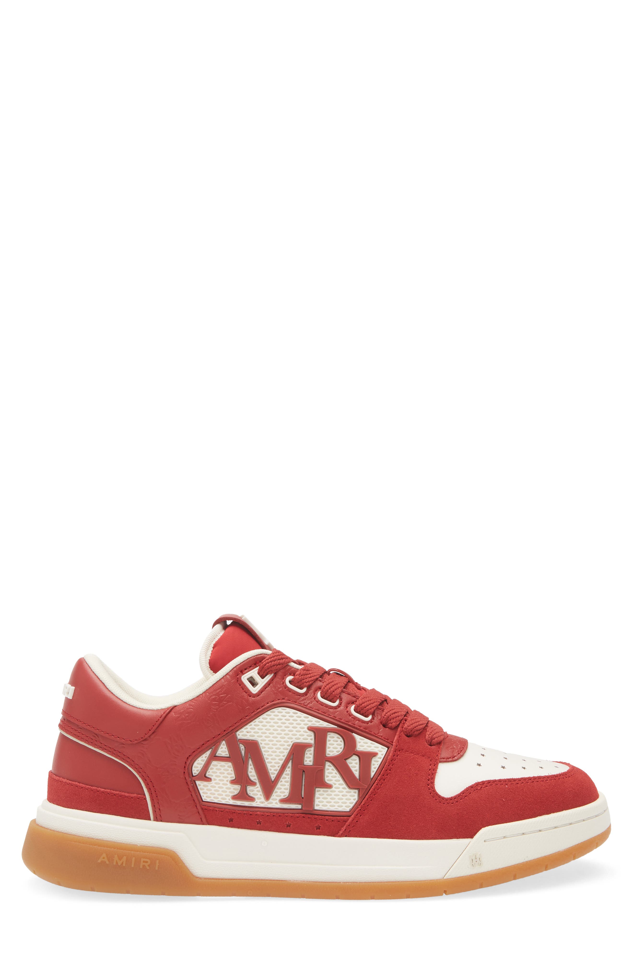 AMIRI Classic Low Top Sneaker, Alternate, color, Red Rose