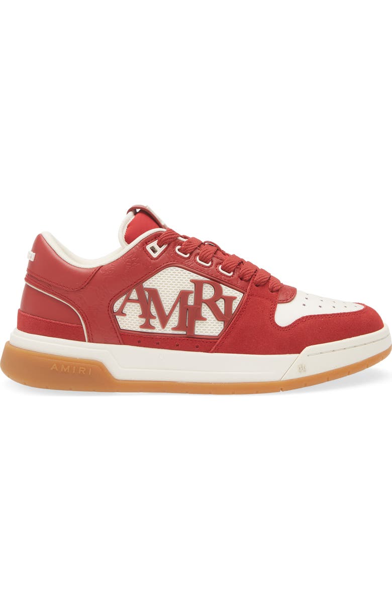 AMIRI Classic Low Top Sneaker, Alternate, color, Red Rose