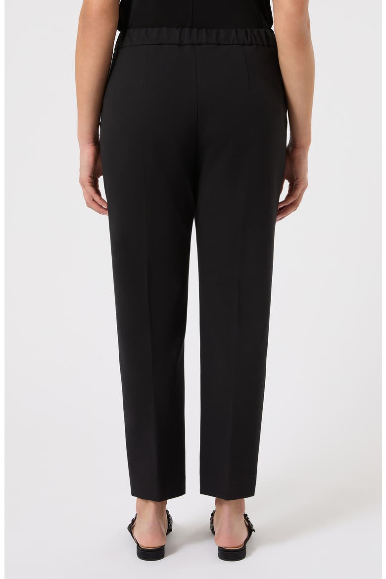 Double Face Jersey Pants, Alternate, color, BLACK