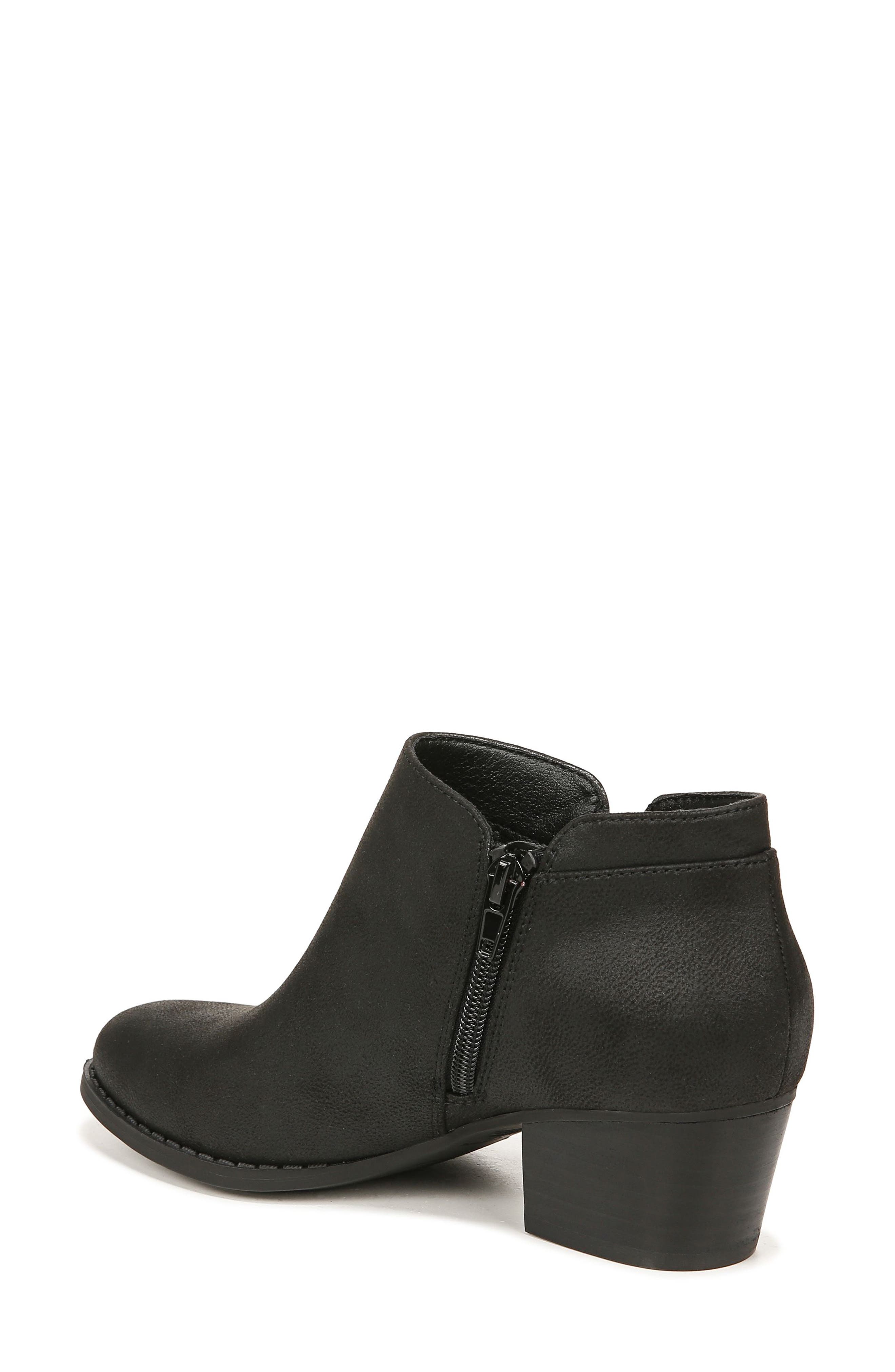 LifeStride Blake Zip Bootie, Alternate, color, Black