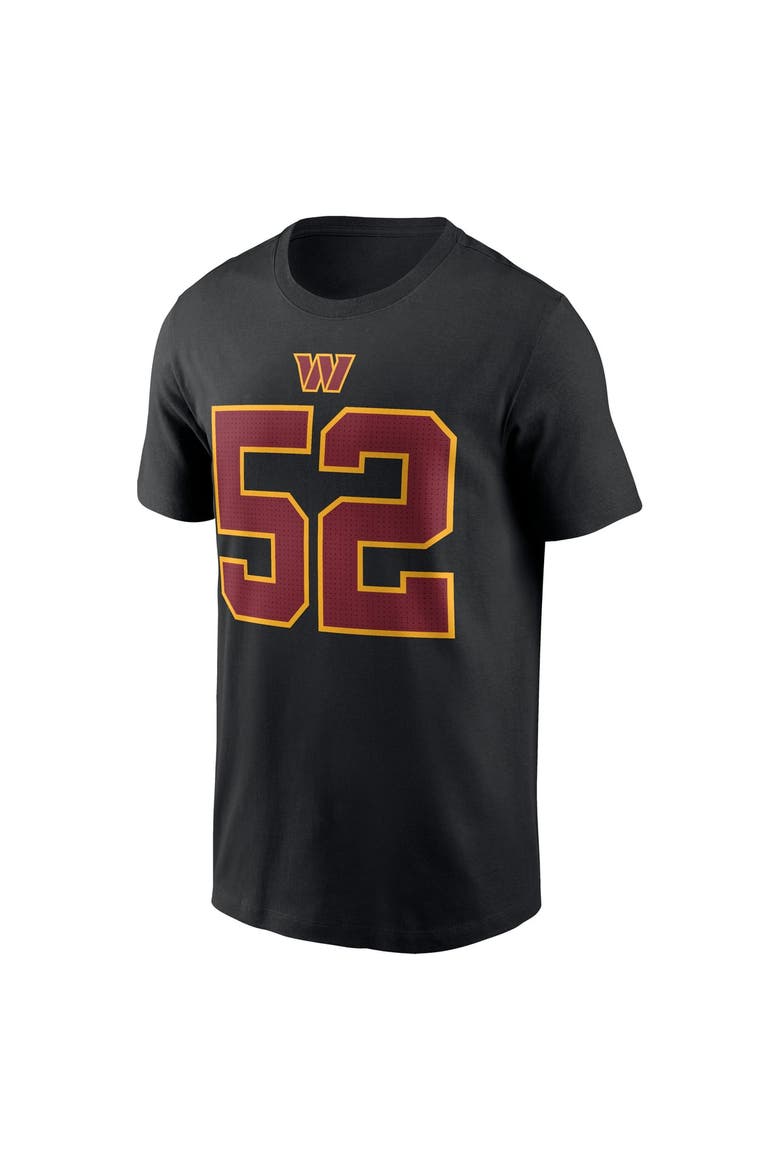 Men's Nike Sonny Styles Black Washington Commanders Name & Number T-Shirt, Alternate, color, Black