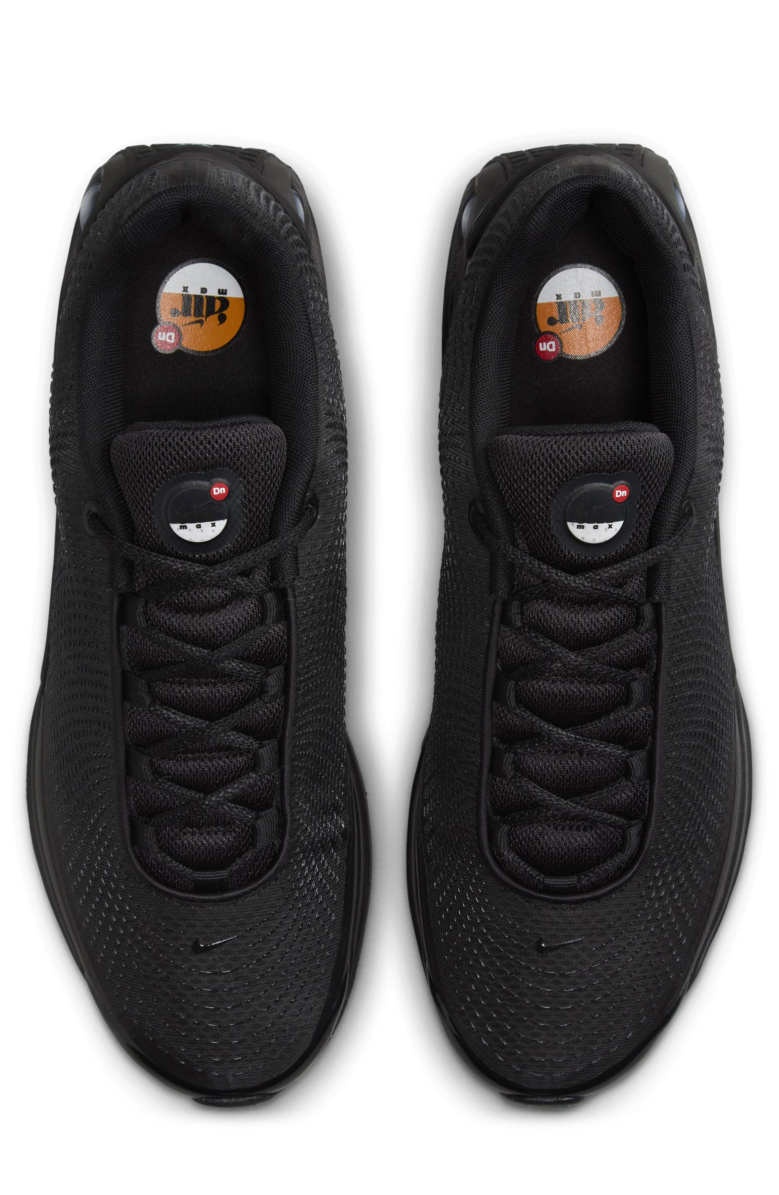 Air Max Dn Sneaker, Alternate, color, BLACK/ BLACK/ BLACK/ DARK GREY