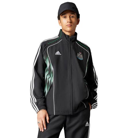 Men's adidas  Black Newcastle United Urban Purist AEROREADY Full-Zip Track Jacket