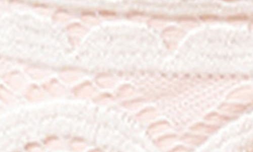 Pq Swim Lace High Cut Bikini Bottoms In Vanilla