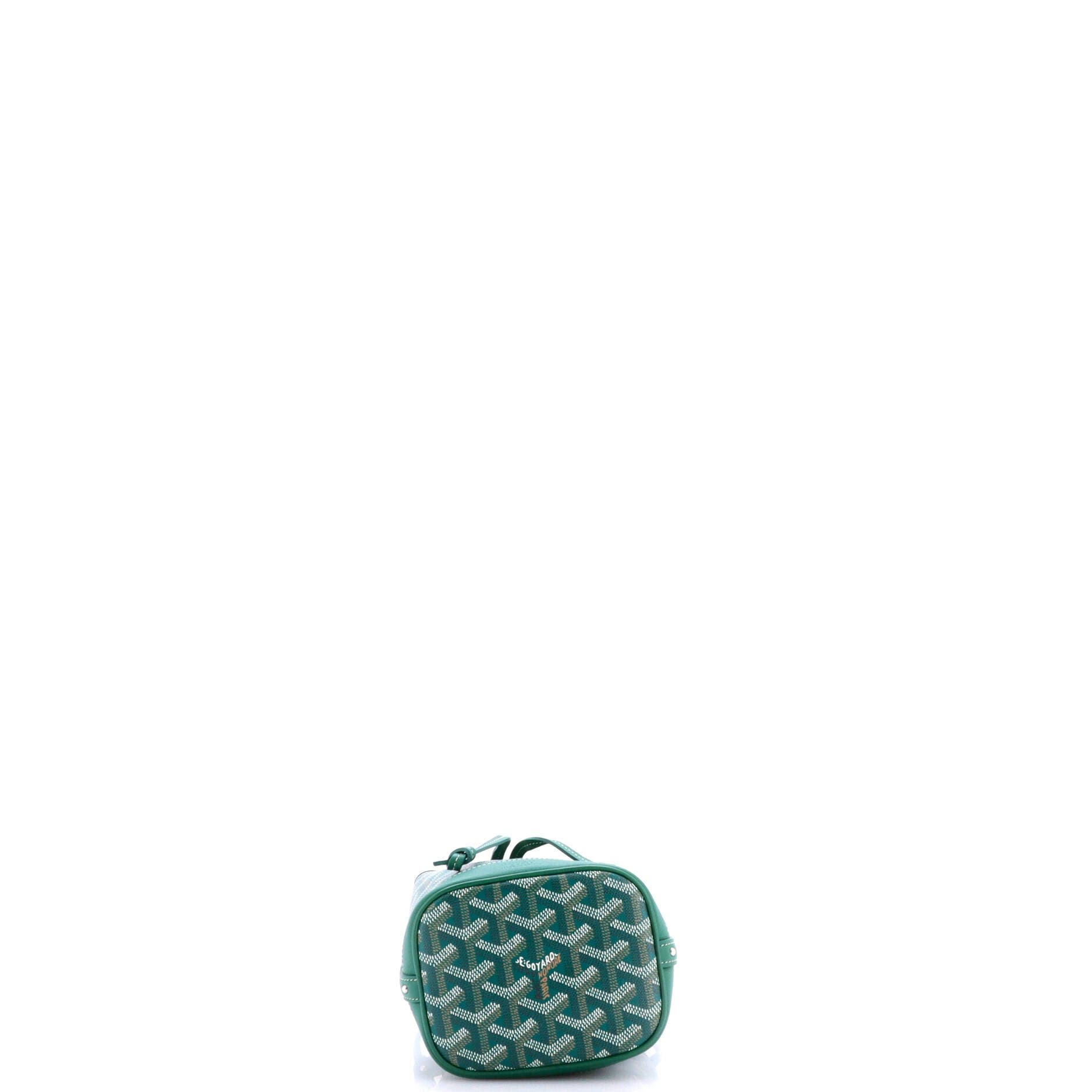 Petit Flot Bucket Bag Coated Canvas Mini, Alternate, color, Green