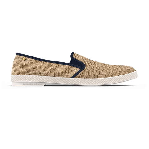 Raffia Slip-On Loafer