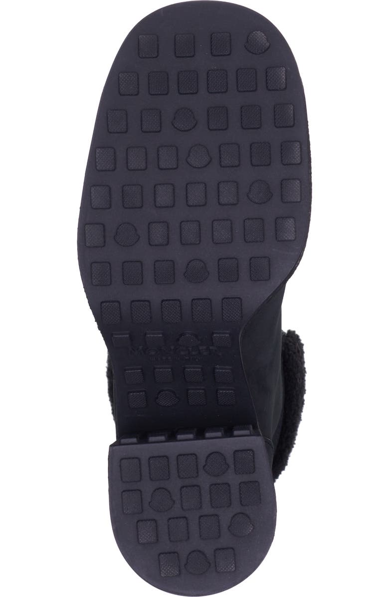 Moncler Claudia Faux Fur Trim Bootie, Alternate, color,