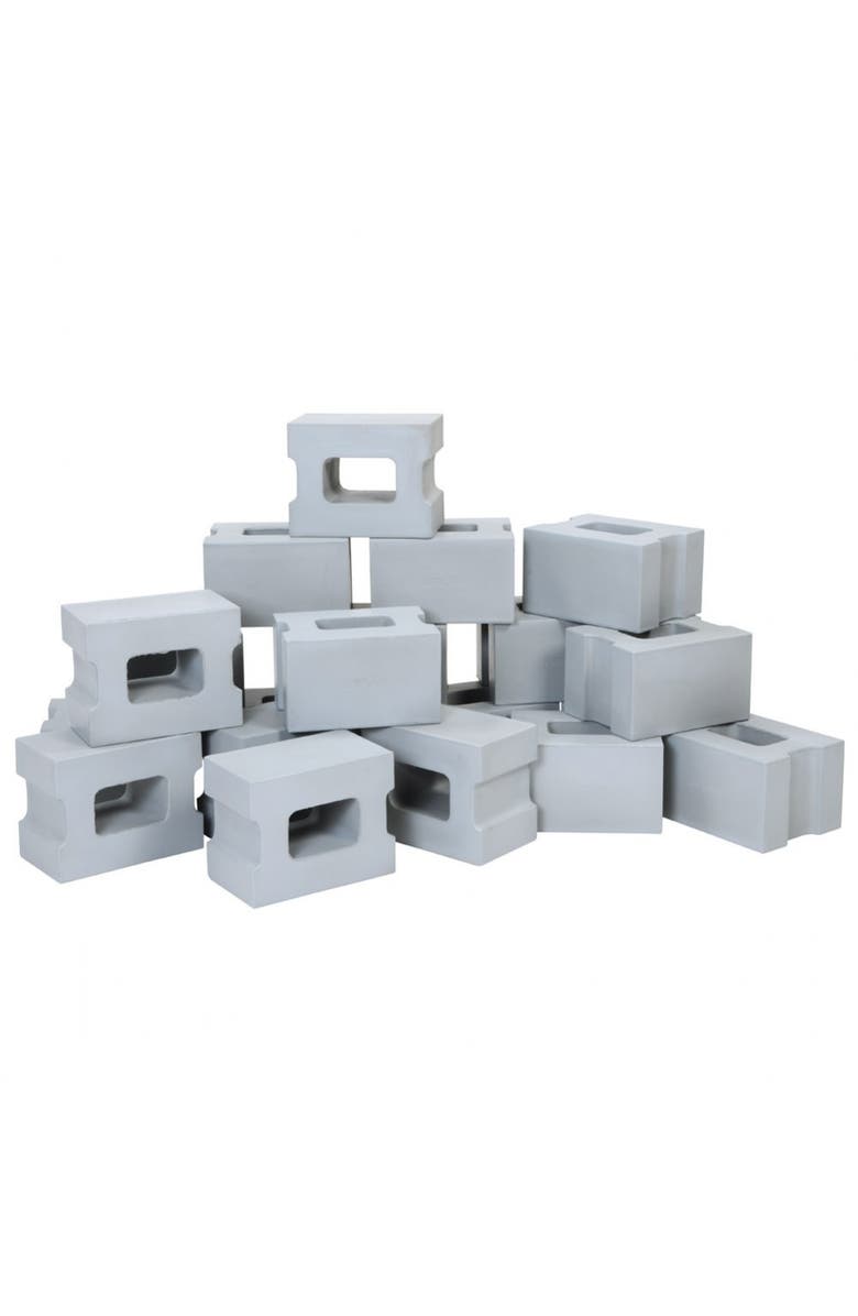 Kaplan Early Learning Company Brick, Blocks, and Rock Builders, Alternate, color, Multicolored