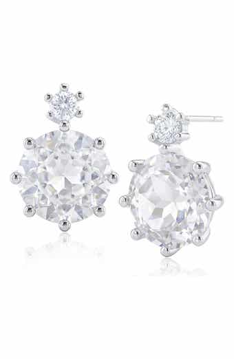 6.50 ct. tw. Cubic Zirconia Drop Earrings