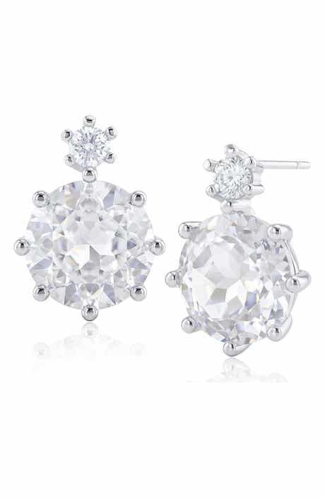 CZ by Kenneth Jay Lane 6.50 ct. tw. Cubic Zirconia Drop Earrings
