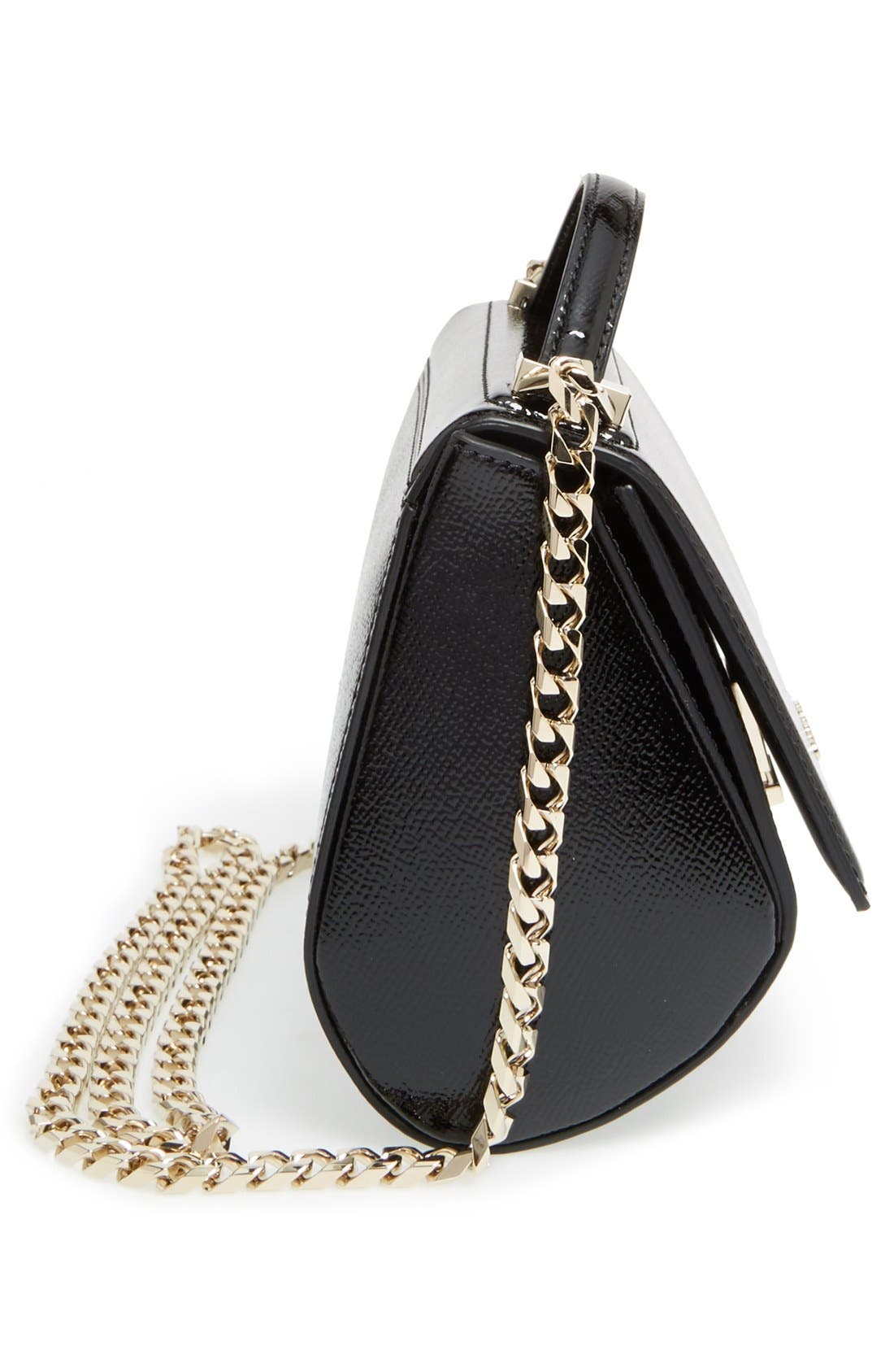 Givenchy 'Mini Pandora Box' Leather Shoulder Bag, Alternate, color, 