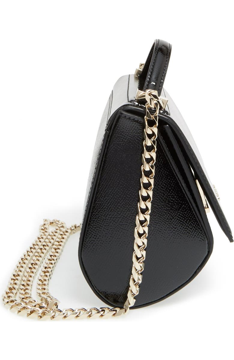 Givenchy 'Mini Pandora Box' Leather Shoulder Bag, Alternate, color,