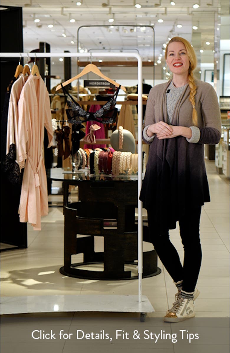 Metallic Heart Embroidered Underwire Demi Bra, sales video thumbnail