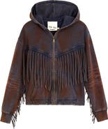 Desigual x Masha Popova Hooded Denim Jacket