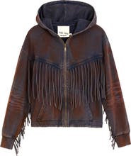 Desigual x Masha Popova Hooded Denim Jacket