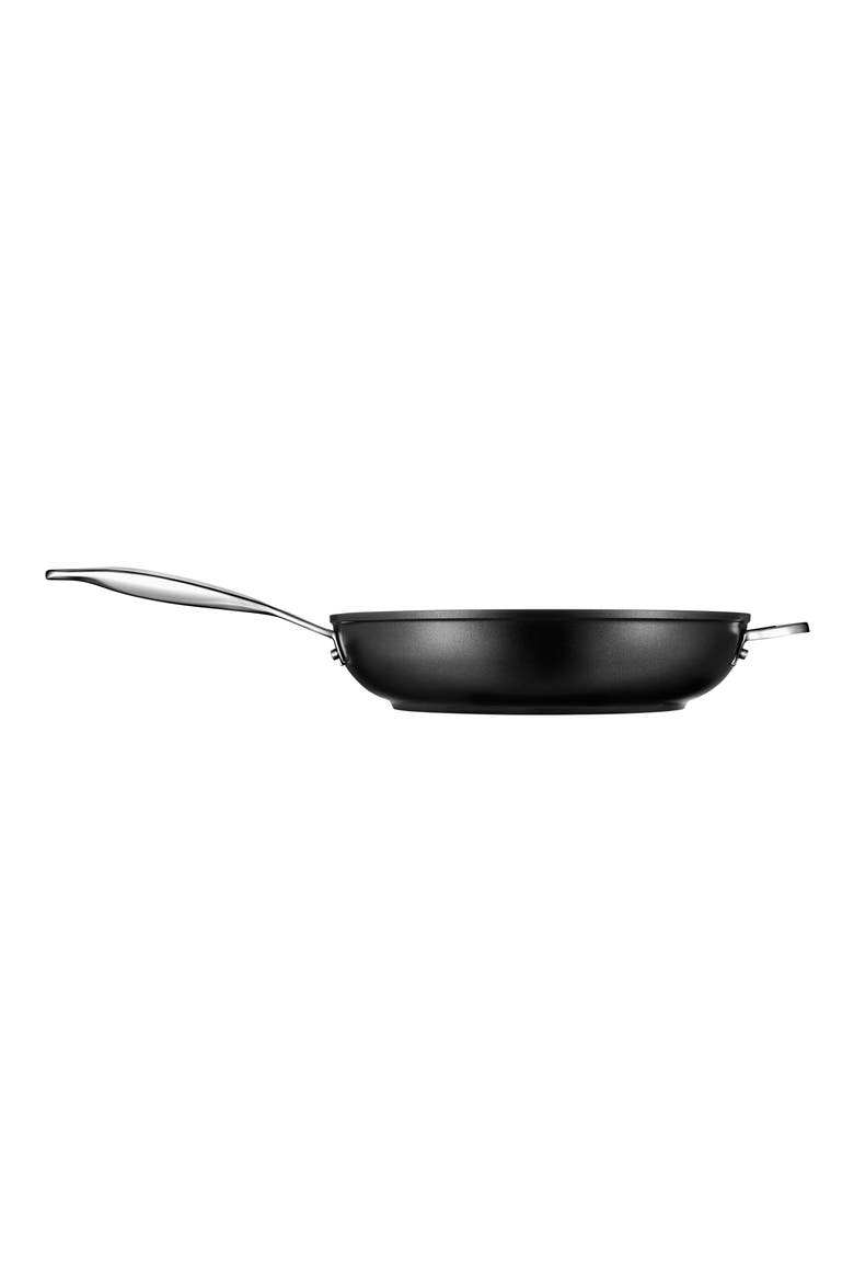11-Inch Toughened Nonstick PRO Deep Frying Pan, Alternate, color, BLACK