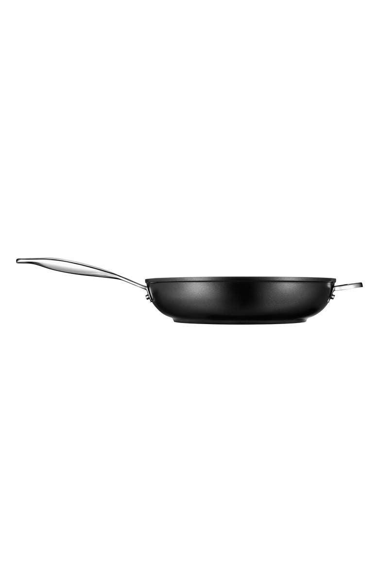 Le Creuset 11-Inch Toughened Nonstick PRO Deep Frying Pan, Alternate, color, Black
