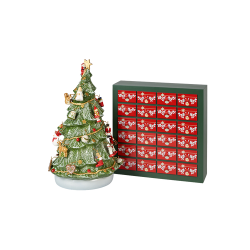 Villeroy & Boch Christmas Toys Memory Advent Calendar 3d Tree In Multi