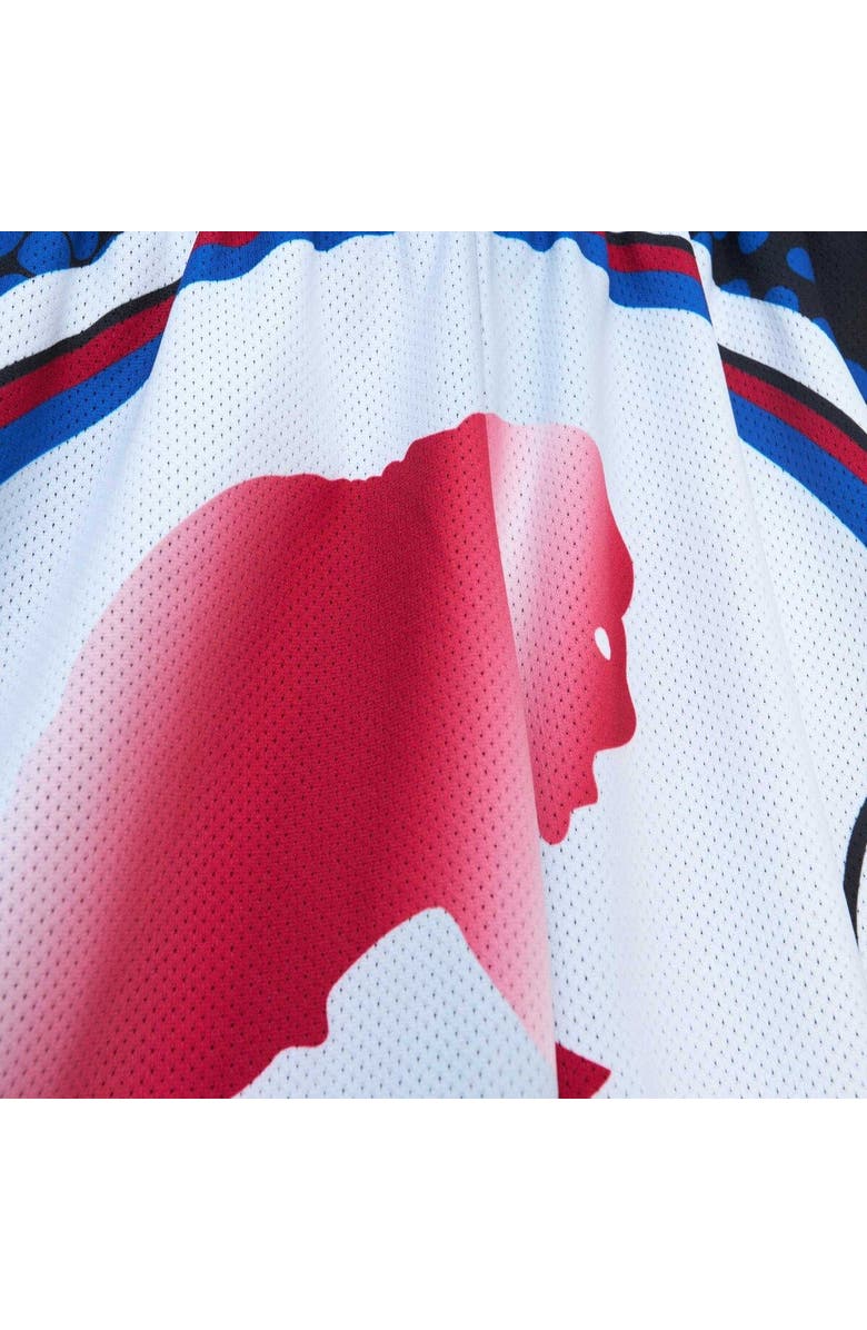 Mitchell & Ness Men's Mitchell & Ness  Black Buffalo Bills Big Face 7.0 Fashion Shorts, Alternate, color, Black