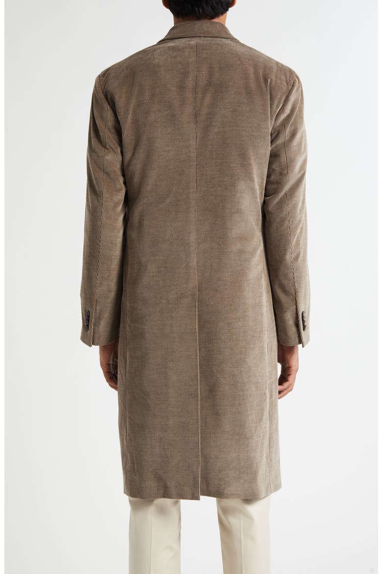 Double Breasted Corduroy Coat, Alternate, color, SAND