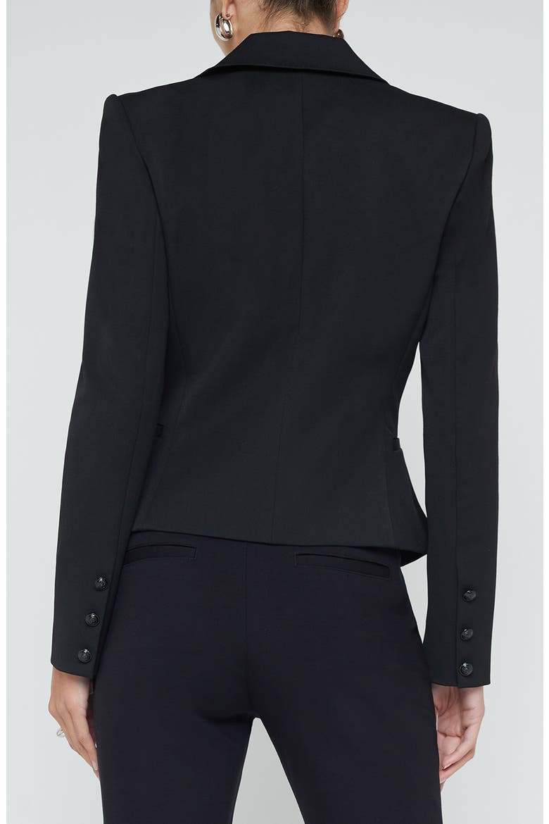 Andalusia Blazer, Alternate, color, BLACK/WHITE