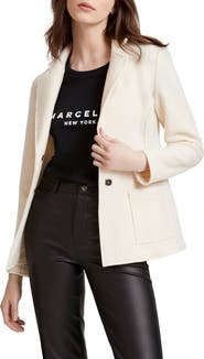 Marcella Cassia Fleece Wool Blazer