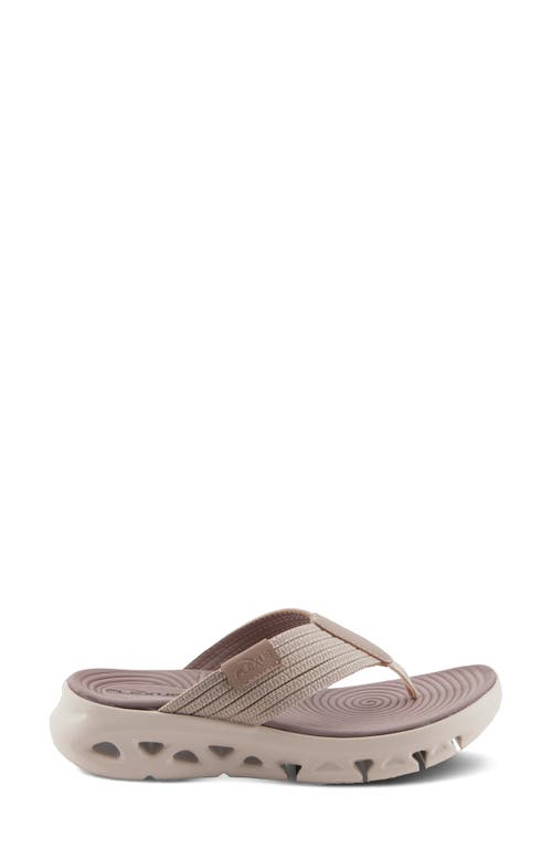 Flexus By Spring Step Galla Platform Wedge Flip Flop