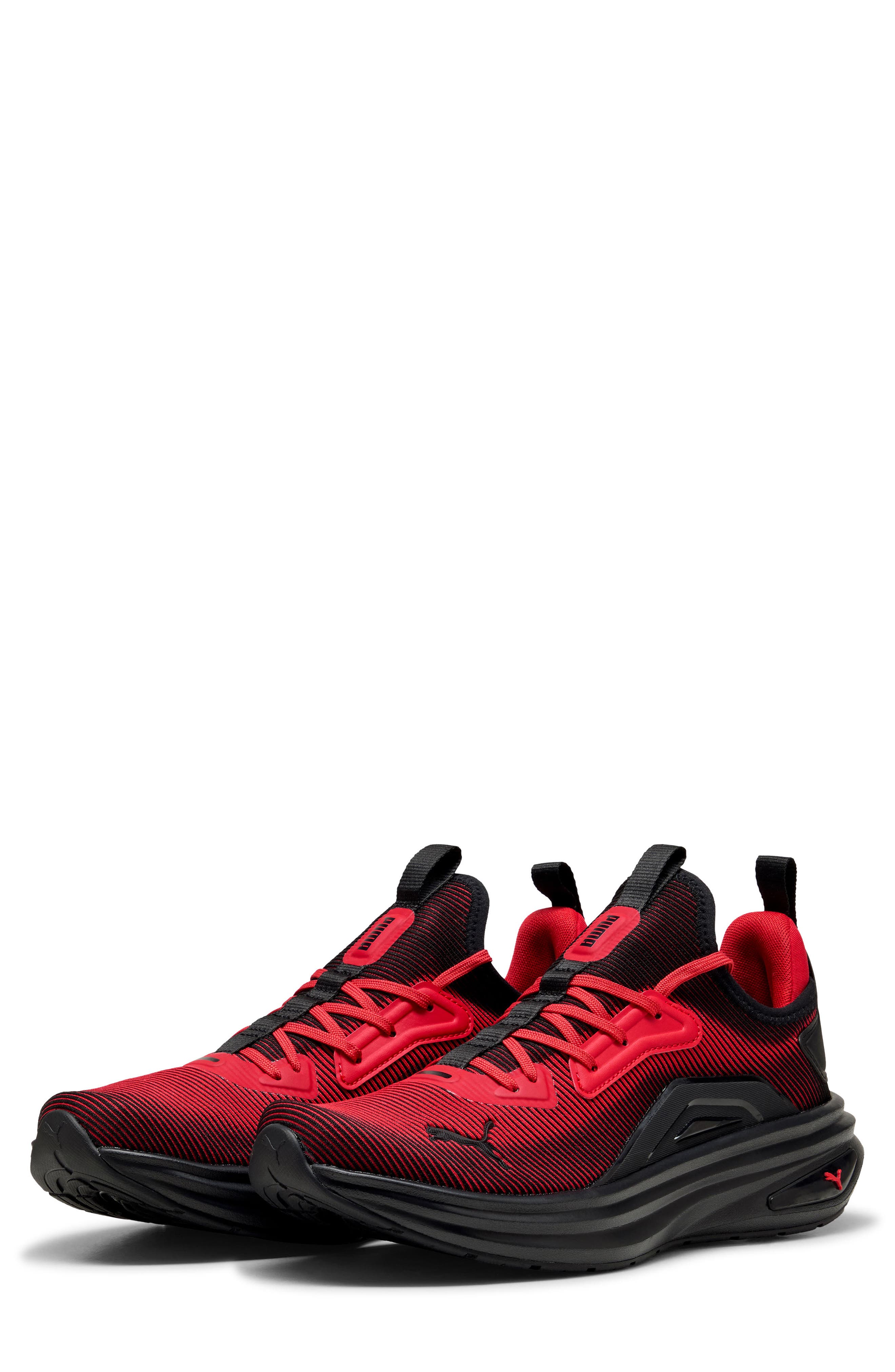Softride Enzo 6 Hype Running Shoe, Alternate, color, FOR ALL TIME RED/ PUMA BLACK