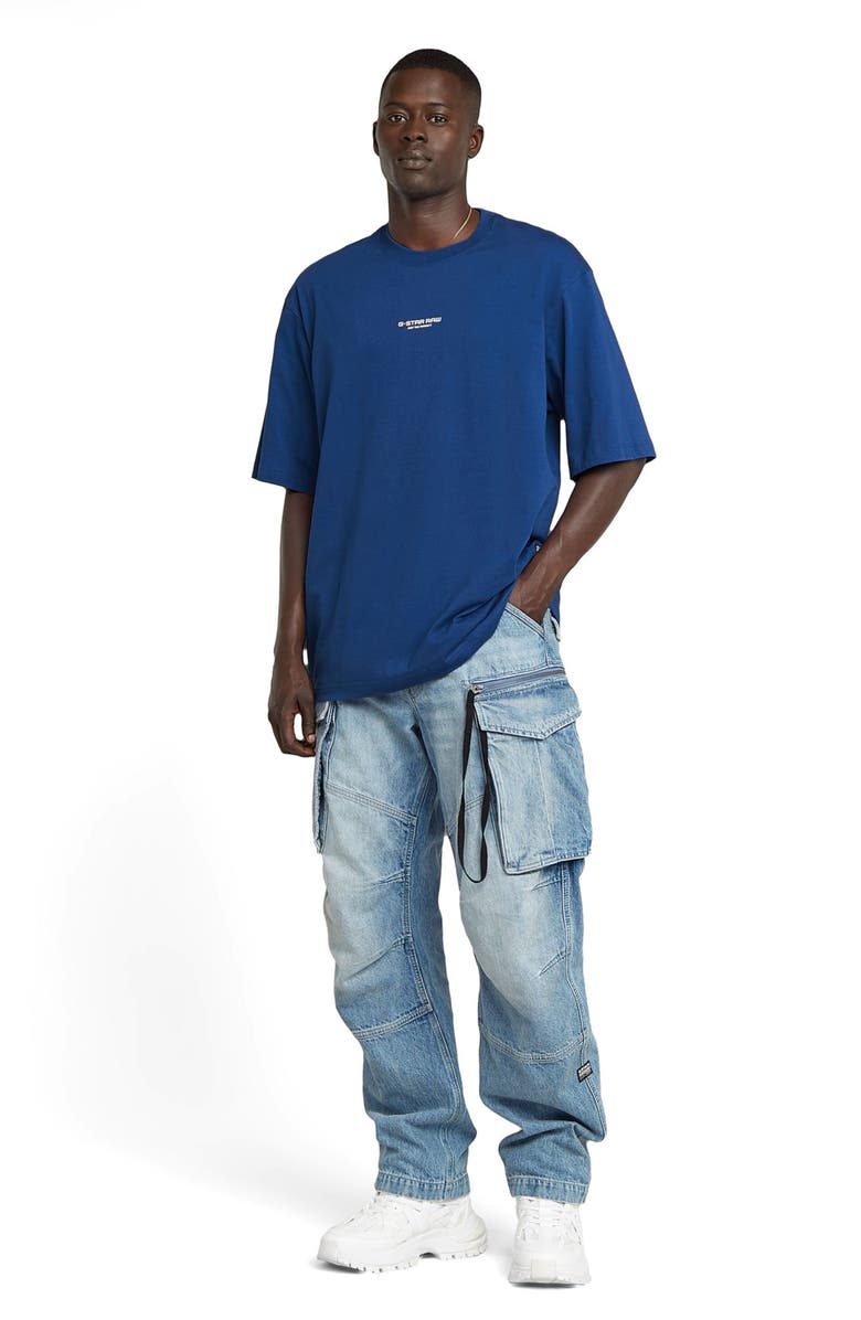 G-STAR Center Chest Boxy Organic Cotton Graphic T-Shirt, Alternate, color, 