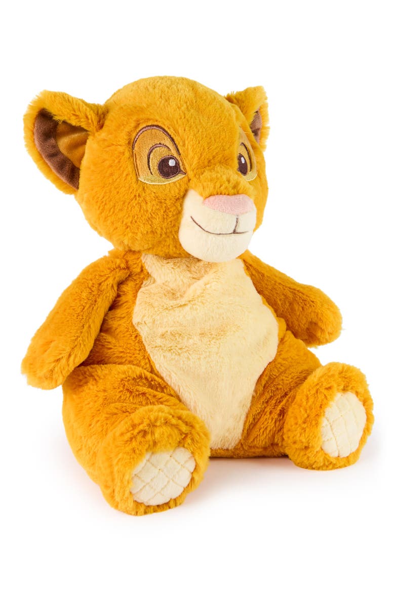 x Disney Simba Oh So Snuggly Plush Toy, Main, color, NO COLOR