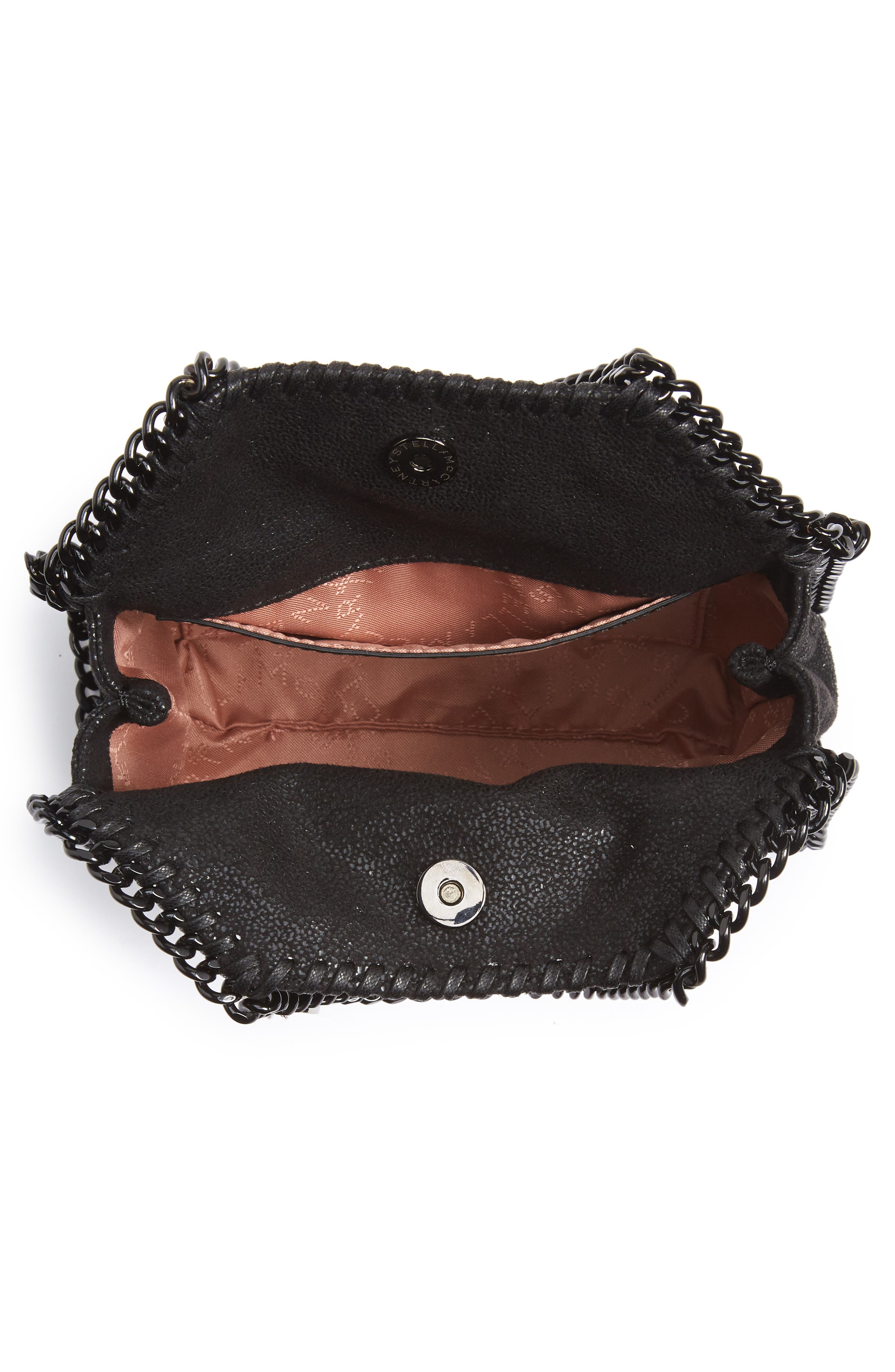 Stella McCartney Tiny Falabella Faux Leather Tote, Alternate, color, 