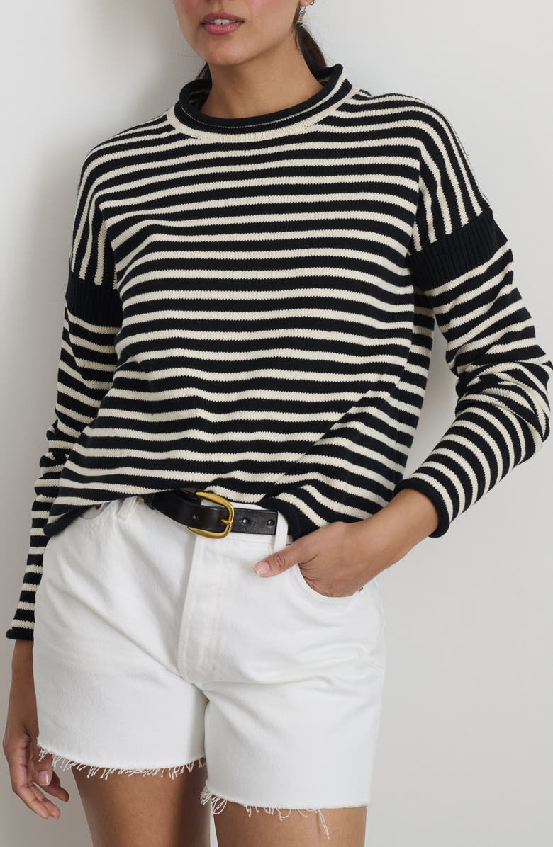 Alex Mill Mariner Stripe Sweater, Main, color,