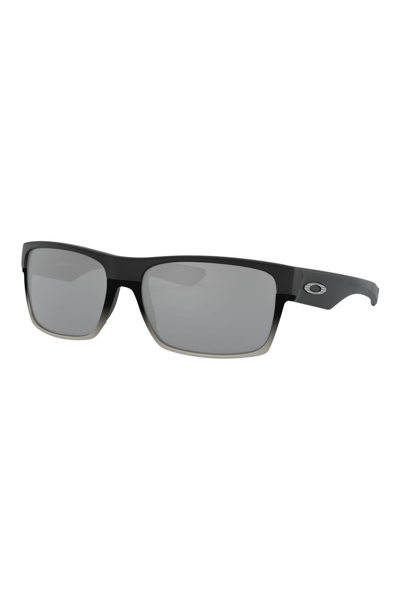 TwoFace™ Machinist 60mm Square Sunglasses, Alternate, color, BLACK