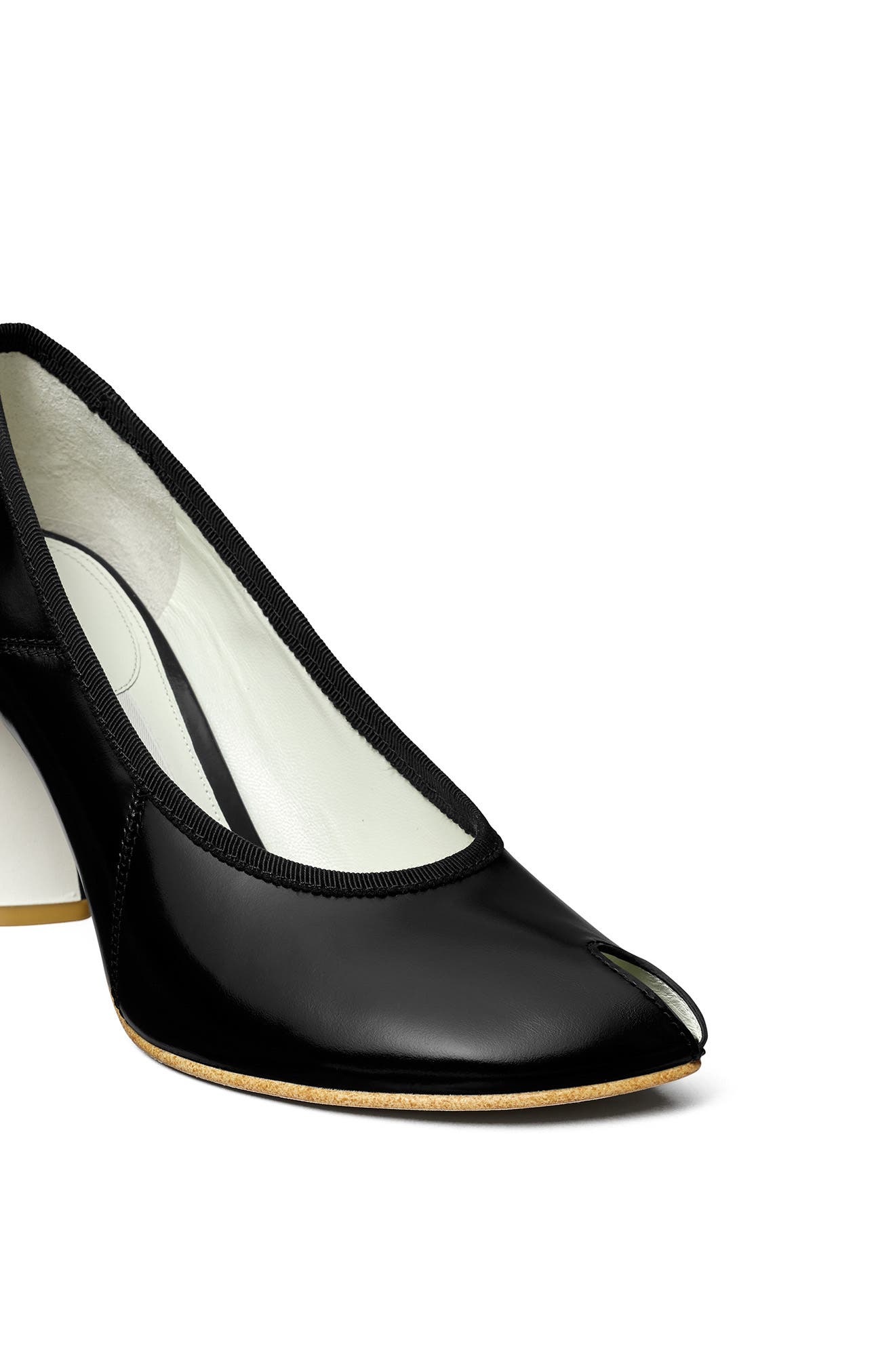 Tory Burch Pointed Toe Pump, Alternate, color, Perfect Black