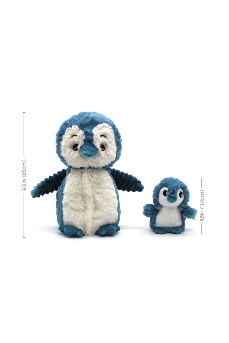 Penguin Mom & Her Baby - Secret Keeper Plush Toy, Eco-Friendly, Soft & Washable, Alternate, color, Blue