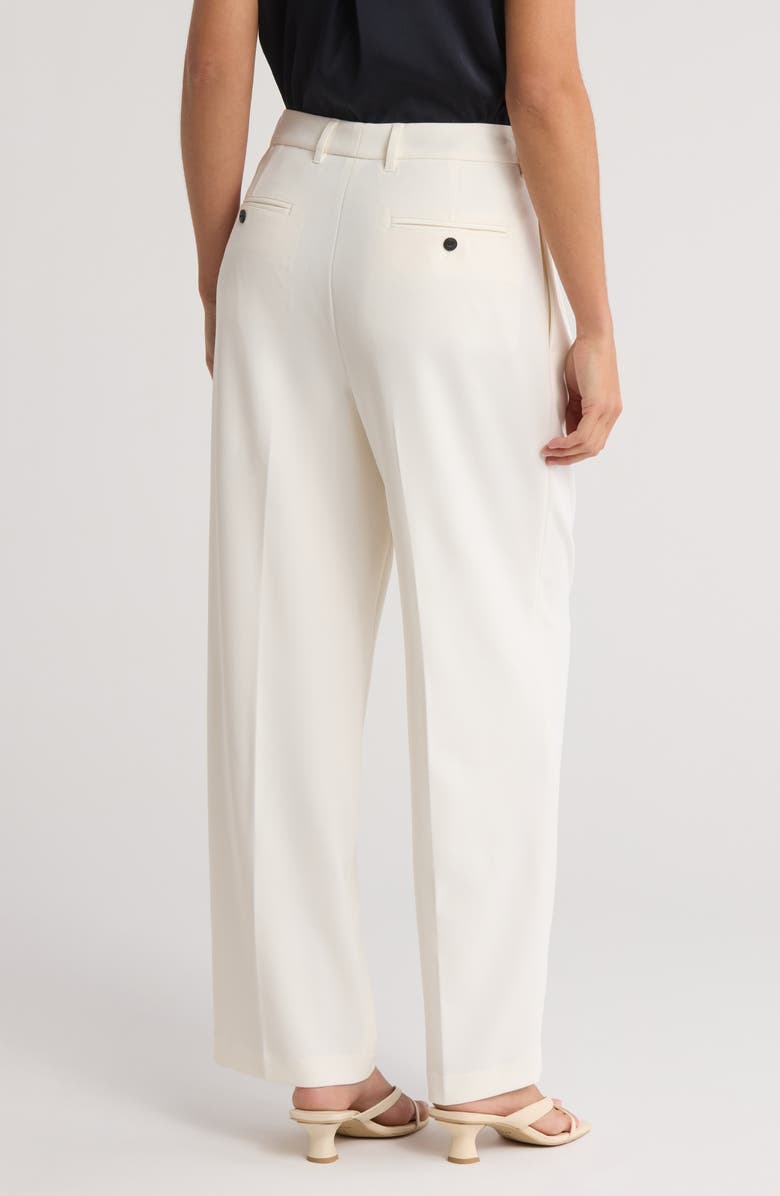 rag & bone Marianna Ponte Pants, Alternate, color, Ivory