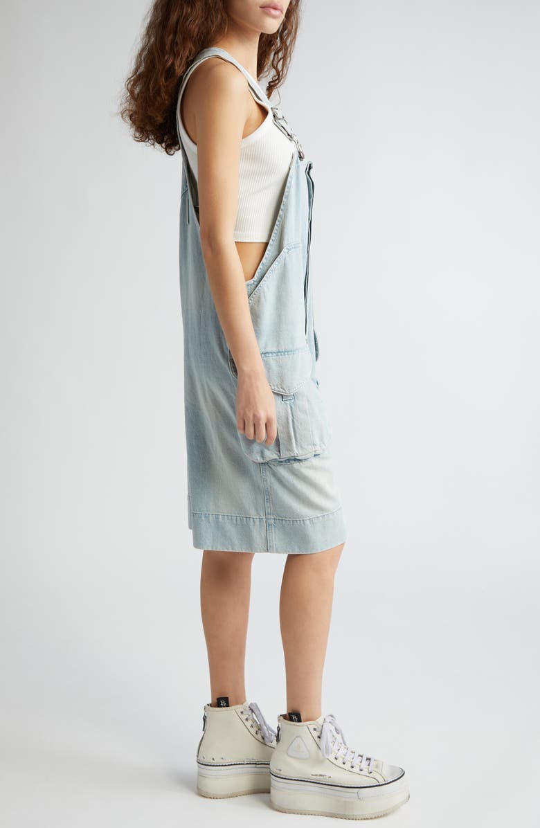 R13 Multipocket Short Cargo Overalls, Alternate, color, 