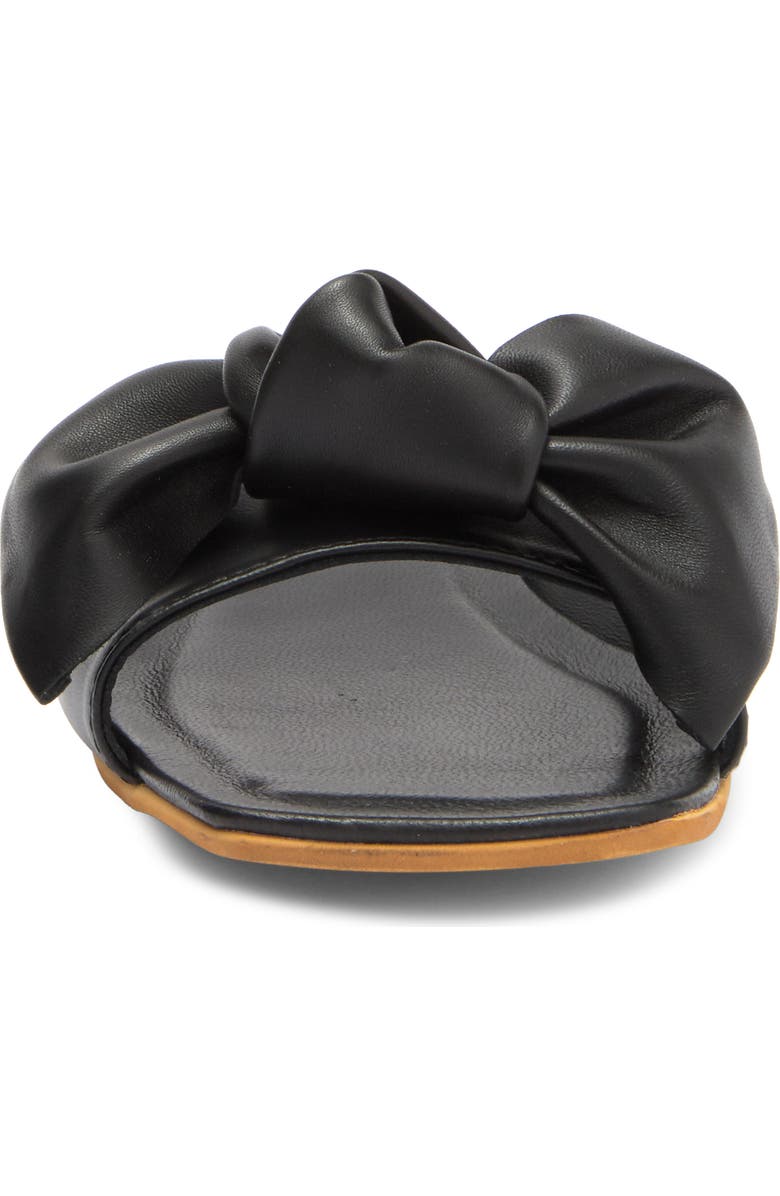 2 Twin Hearts Bow Flat Sandal, Alternate, color,