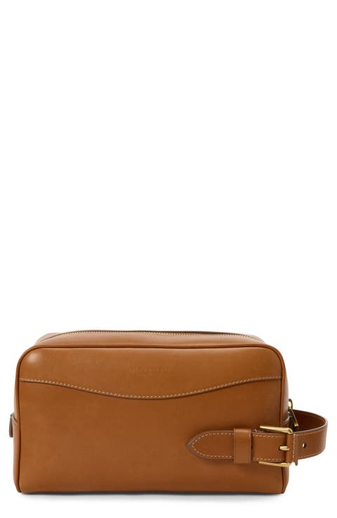 Bedford Calfskin Leather Dopp Kit