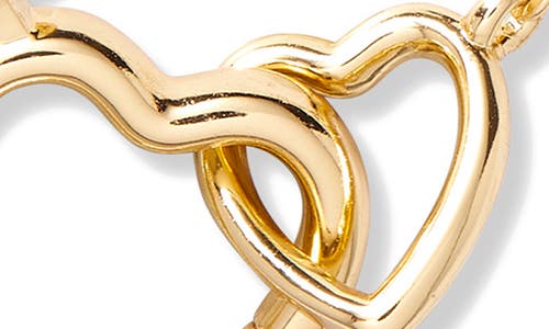 Brook & York Brook And York Colette Heart Necklace In Gold