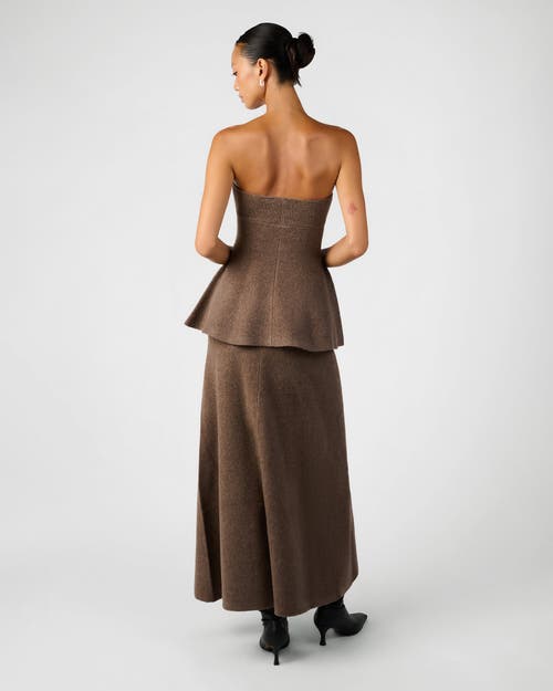Weworewhat Sweater Skirt In Brown