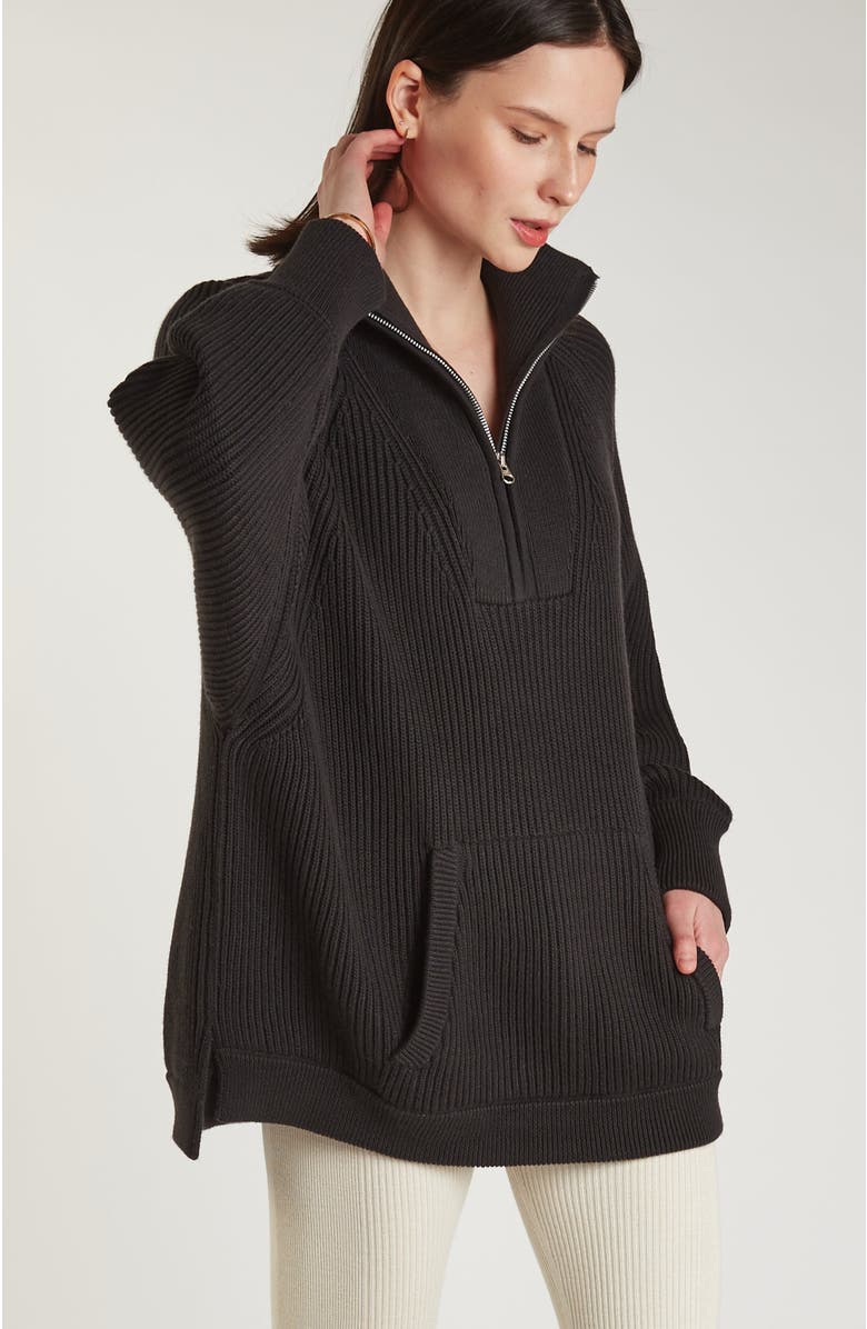 oyun Mia Zip Henley, Alternate, color,