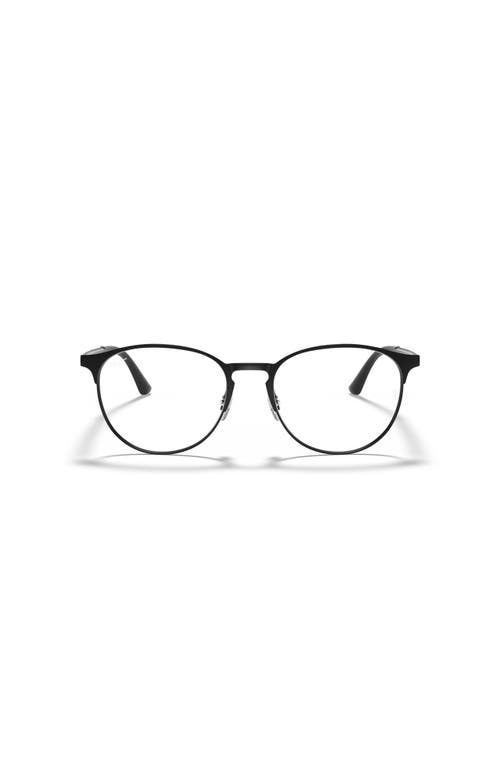 Ray Ban Ray-ban 53mm Phantos Optical Glasses In Black