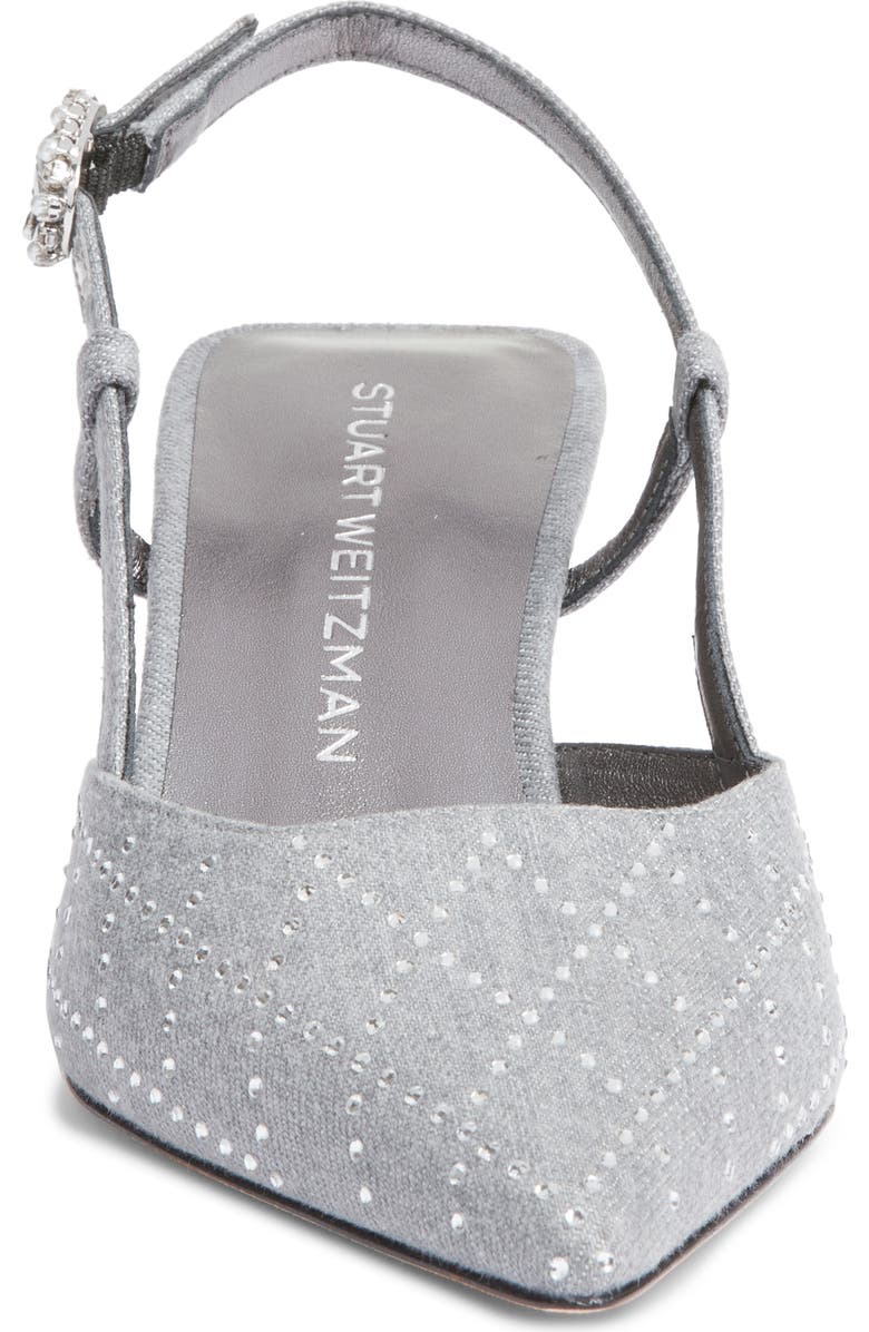 Stuart Weitzman Vinnie Crystal 50 Slingback Pump, Alternate, color,