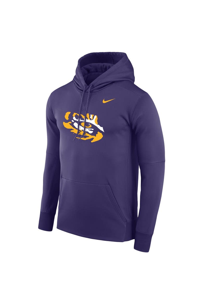 Men's Nike Purple LSU Tigers Performance Pullover Hoodie, Alternate, color, Purple