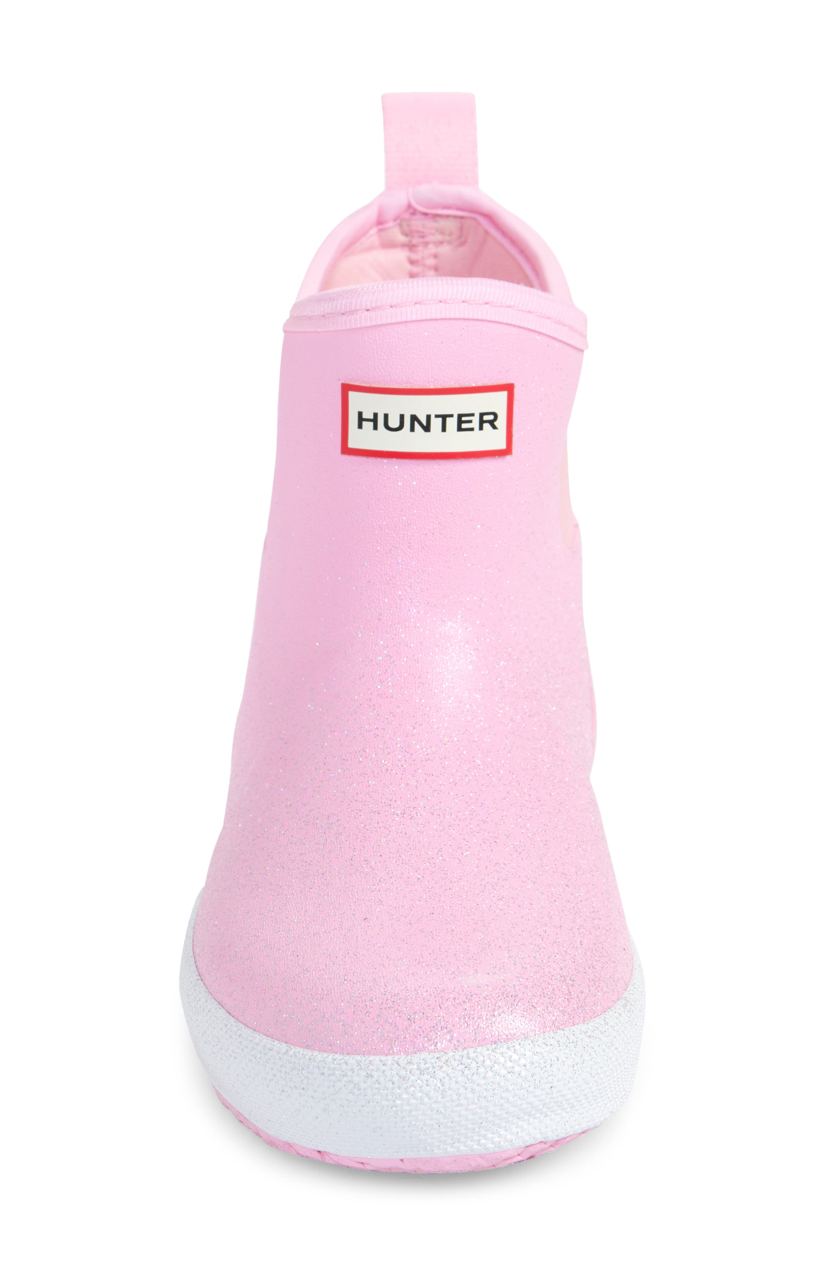 Hunter Kids' Finley Short Waterproof Rain Boot, Alternate, color, 