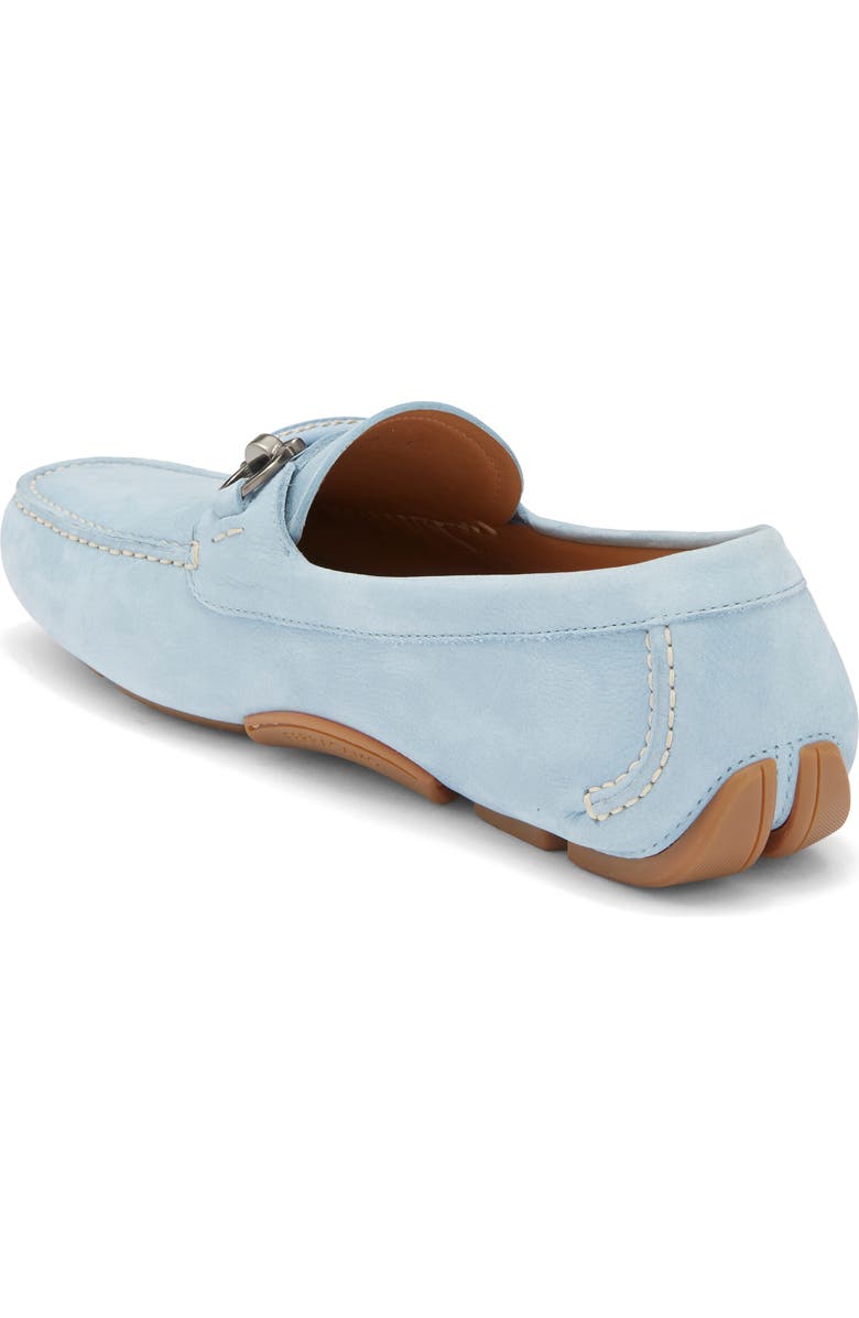 FERRAGAMO Sunday Driving Shoe, Alternate, color, Washed Denim New Biscotto