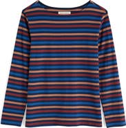 Seasalt Cornwall Sailor Stripe Organic Cotton Top